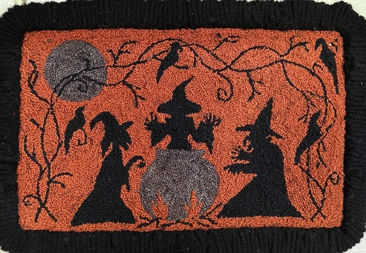 All Hallows Eve Punch Needle Pattern