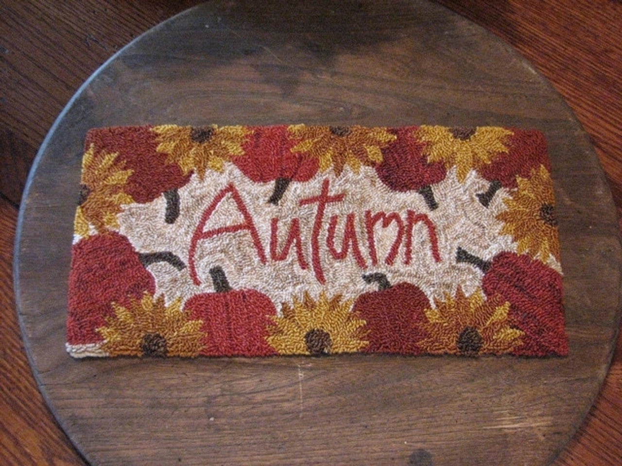 Autumn Punch Needle Pattern