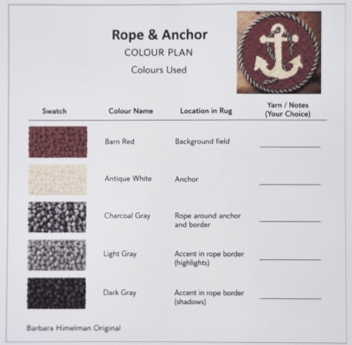 Rope & Anchor