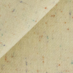 Creamy Heather with Flecks of Rust & Teal