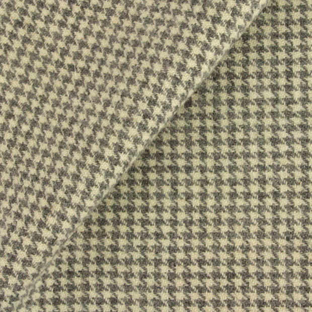 Mini Grey Houndstooth