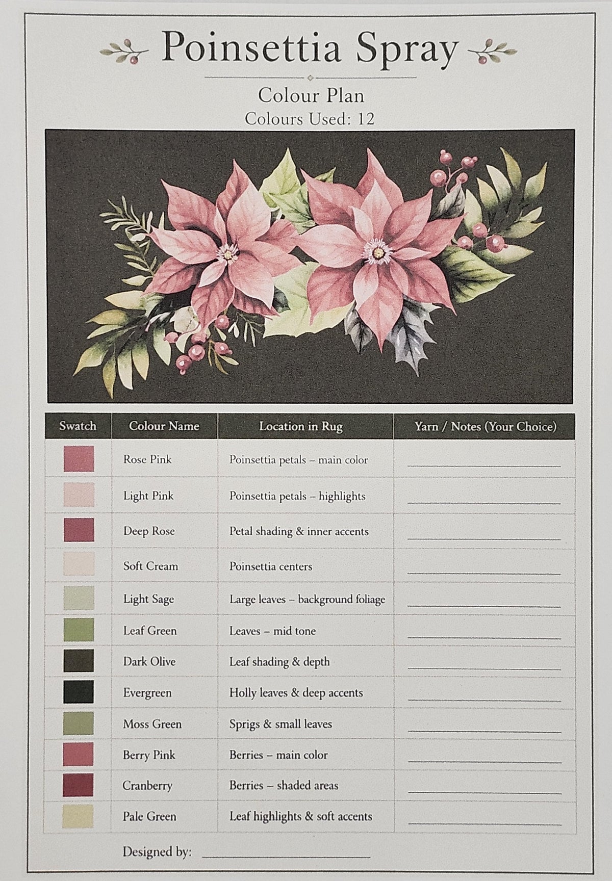 Pretty Pink Poinsettia