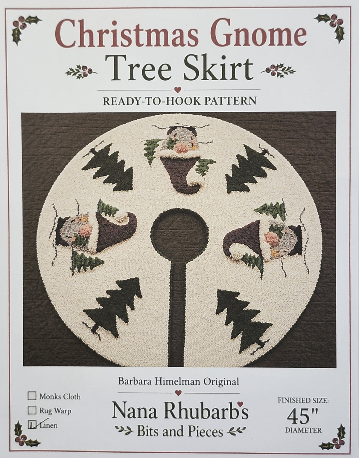 Christmas Gnome Tree Skirt