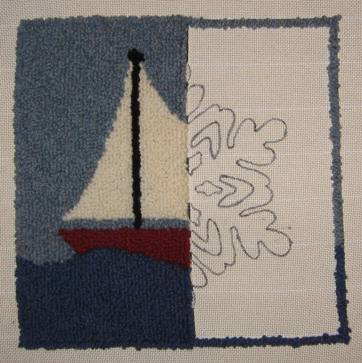 2 - Sided Sailboat/Snowflake