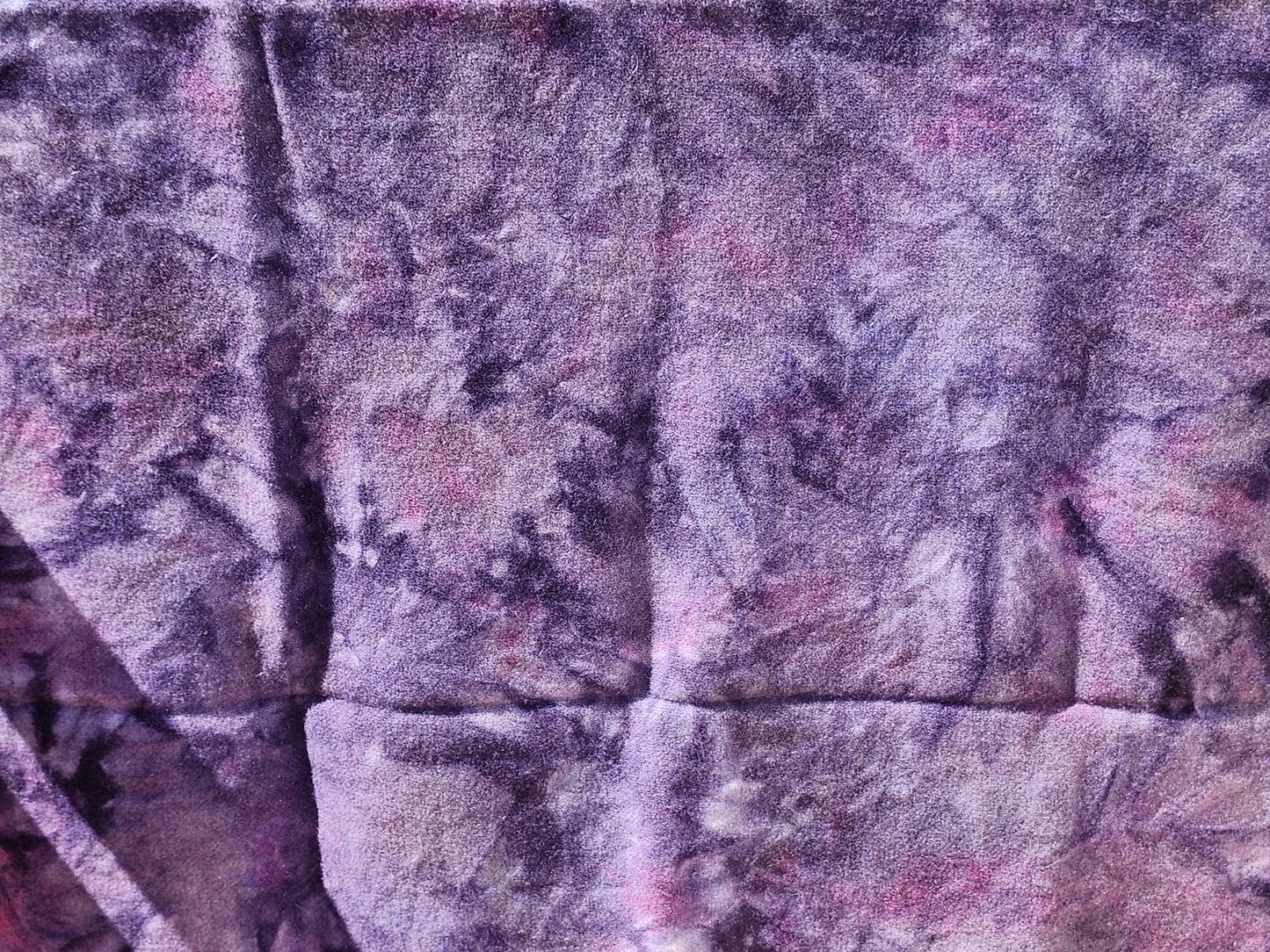 Purples over Silver Sparkle